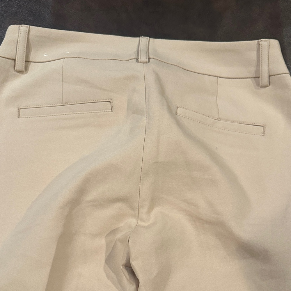Express Beige Boot Cut Dress Pants - Picture 5 of 5